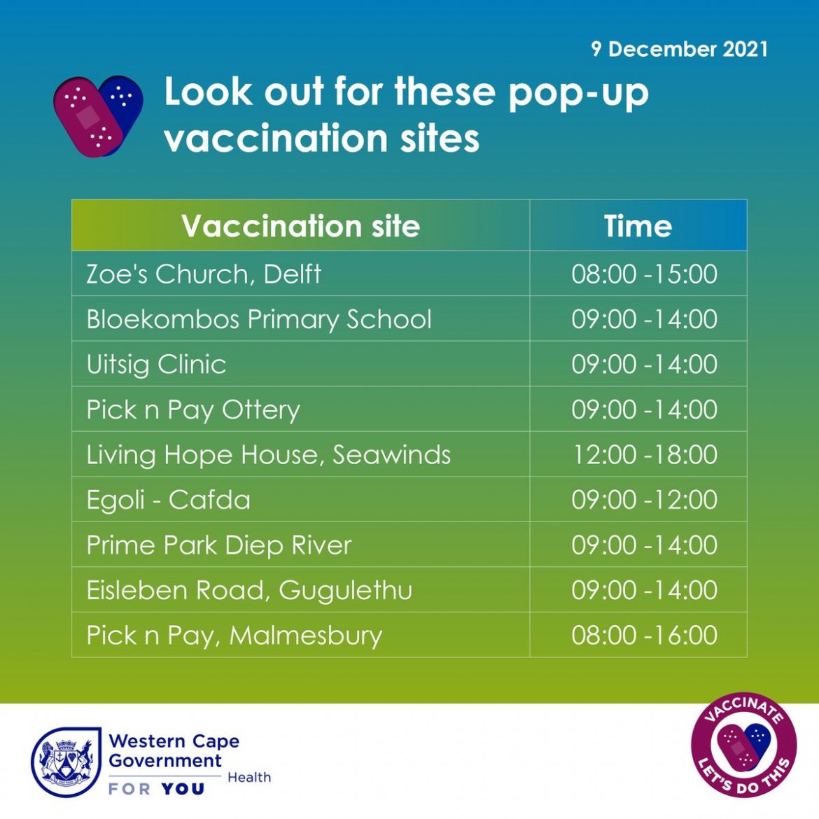 Pop-up vaccination sites open for you on 9 Dec 2021 FGJpSEsXMAYTUtC.jpg