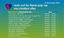 Pop-up vaccination sites open on 17 Nov 2021 in the Western Cape FEYPU4pXsAU4RVq.jpg